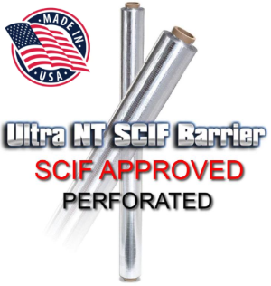 ULTRA NT SCIF Barrier-PERF | 65.55 dB MSE 100 MHz–10 GHz - 500 sq/ft