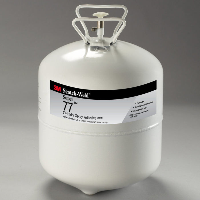 3M Super 77™ Multipurpose Spray Adhesive Cylinder (29.3 pounds)