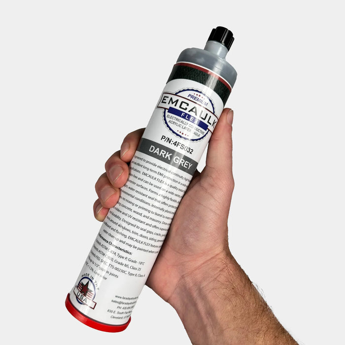 EMCaulk Conductive Caulk - Classic and Flex (12) 10 oz. tubes per case.