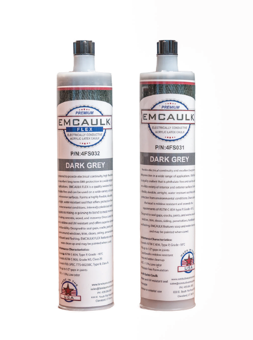 EMCaulk Conductive Caulk - Classic and Flex (12) 10 oz. tubes per case.