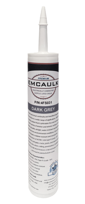 EMCaulk Conductive Caulk - Classic and Flex (12) 10 oz. tubes per case.