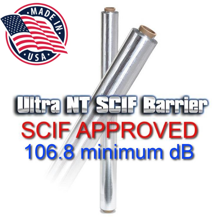 ULTRA NT SCIF Barrier - SOLID - RF shielding barrier with a 106.8 dB MSE 100 MHz – 10 GHz